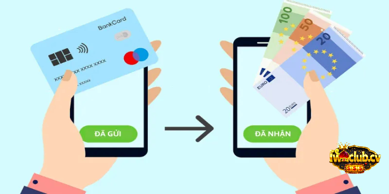 Nạp tiền iWinClub qua tài khoản ngân hàng là phương thức phổ biến